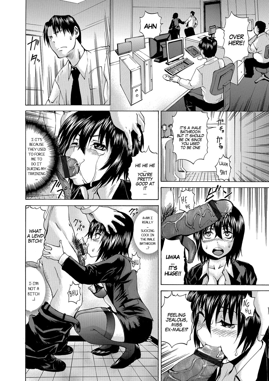 Hentai Manga Comic-I Wanted To Get Employed And So I...-Read-8